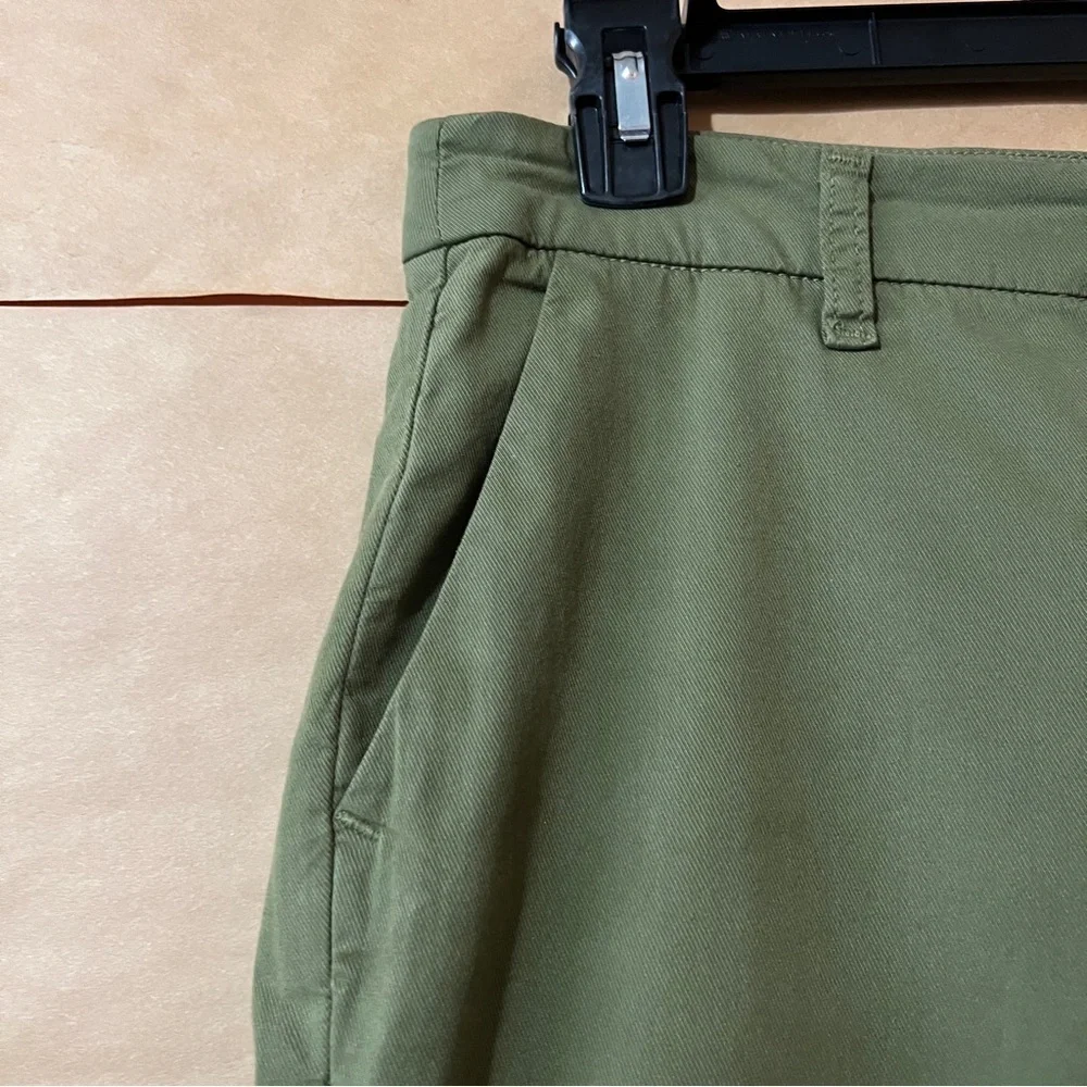 Frank & Eileen | Wicklow Pants The Italian Chino Twill Cotton Olive Green Size 0